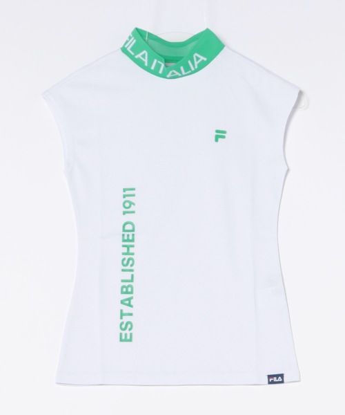 ブラウス シャツ 「FILA GOLF/フィラゴルフ」レディースモックネックシャツ　ゴルフ レディース FILA GOLF ブラウス シャツ 「FILA GOLF/フィラゴルフ