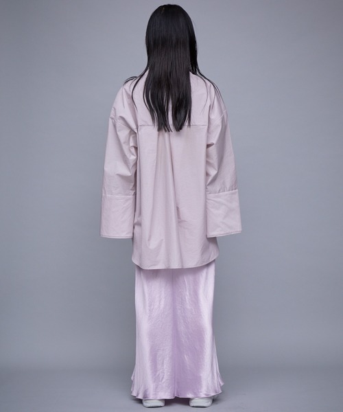 THINGS THAT MATTER スカート ACETATE SATIN MAXI SKIRT