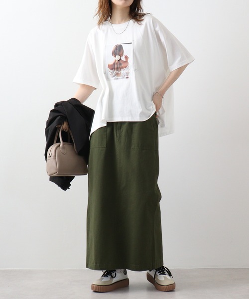 EGLANTINE tシャツ Eglantine シュシュ付カットソー レディース