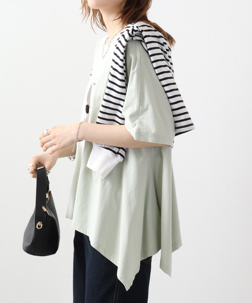 tシャツ Eglantine シュシュ付カットソー レディース EGLANTINE tシャツ Eglantine シュシュ付カットソー レディース