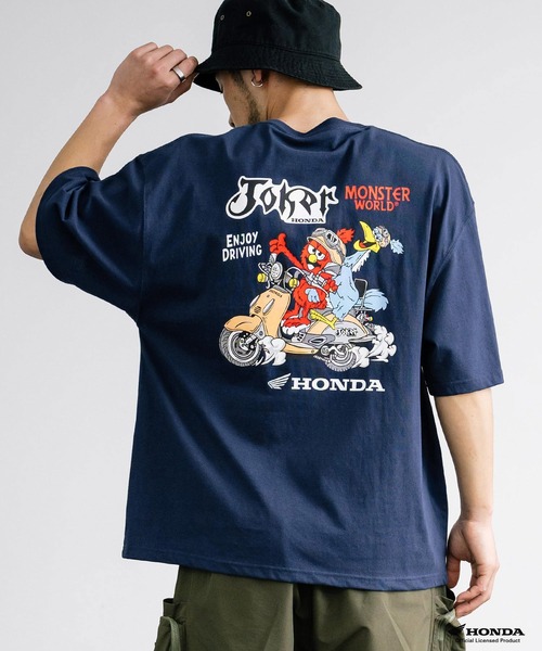 Rocky Monroe tシャツ HONDA × MONSTER WORLD オーバーサイズ