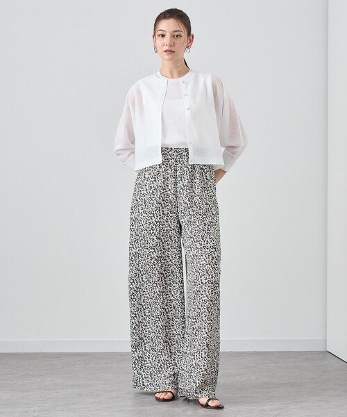 ANAYI カーディガン LUREX ドルマンボレロ レディース