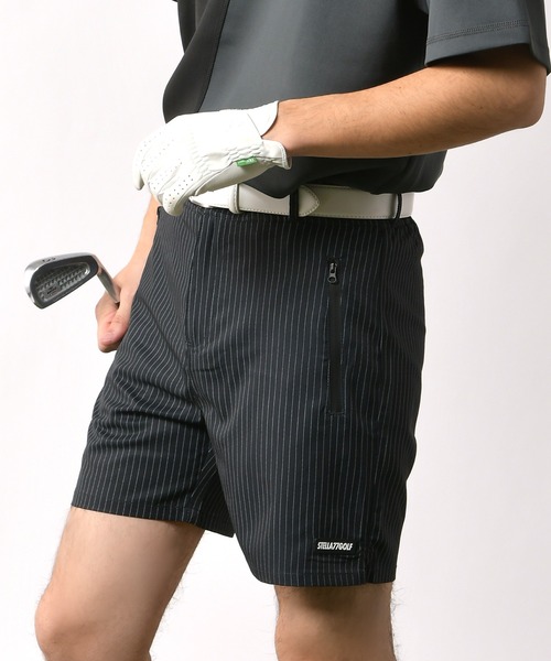 STELLA77GOLF パンツ 接触冷感ゴルフショートパンツ メンズ