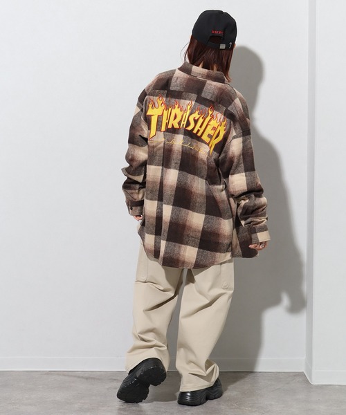 THRASHER（スラッシャー） シャツ 「THRASHER/スラッシャー」バック