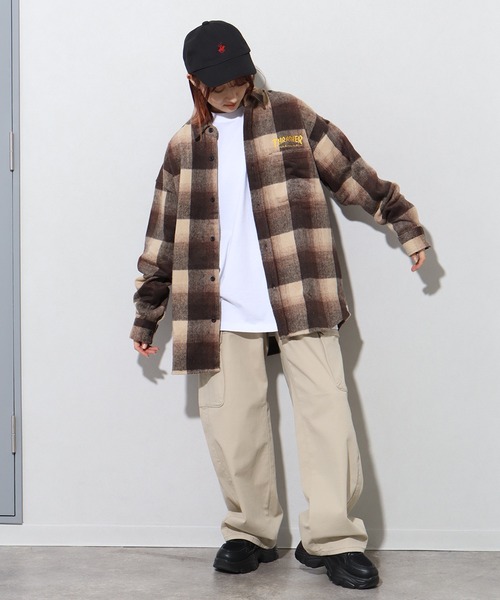 THRASHER（スラッシャー） シャツ 「THRASHER/スラッシャー」バック