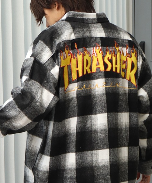 THRASHER（スラッシャー） シャツ 「THRASHER/スラッシャー」バック