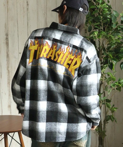 THRASHER（スラッシャー） シャツ 「THRASHER/スラッシャー」バック