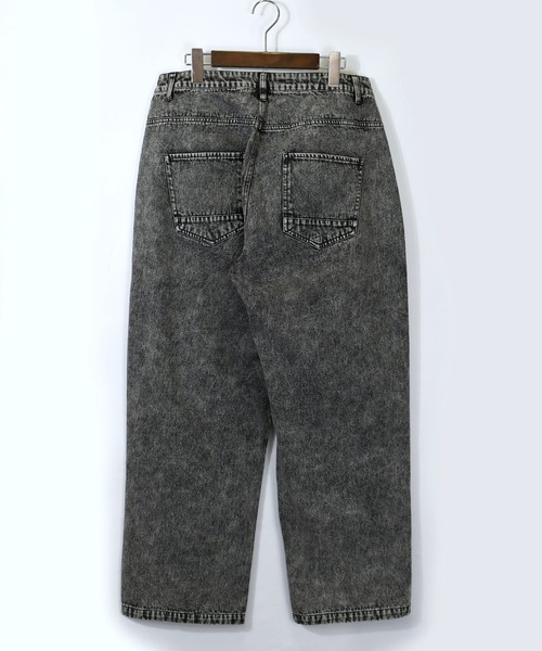 HALHAM ジーンズ vintage like loose fit denim pants