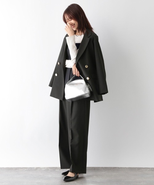 ベスト ジレ お手入れらくらくSET UPビスチェ/136189 レディース GLOBAL WORK ベスト ジレ お手入れらくらくSET UPビスチェ