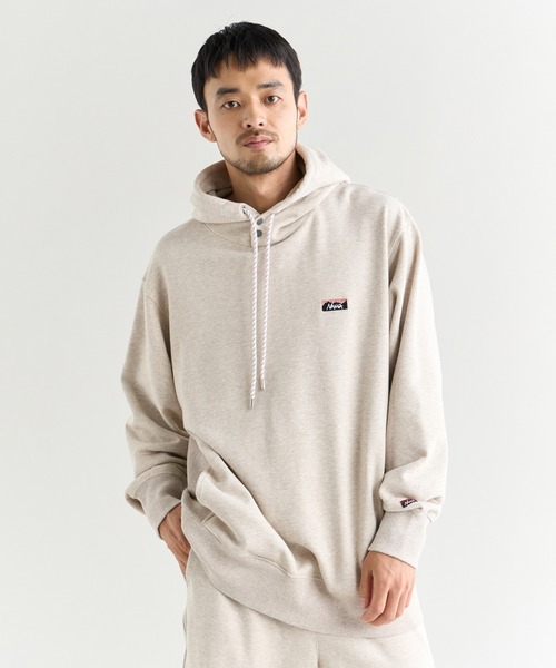 NANGA（ナンガ） パーカー ECO HYBRID MINI BOX LOGO EMBROIDERY SWEAT