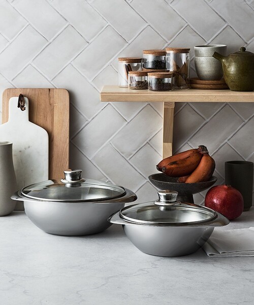 MEYER NEWPAN 24cm 鍋つかみタオル付き 212 KITCHEN STORE 鍋 NEW PAN 24CM ガラス蓋タオル付き 「MEYER