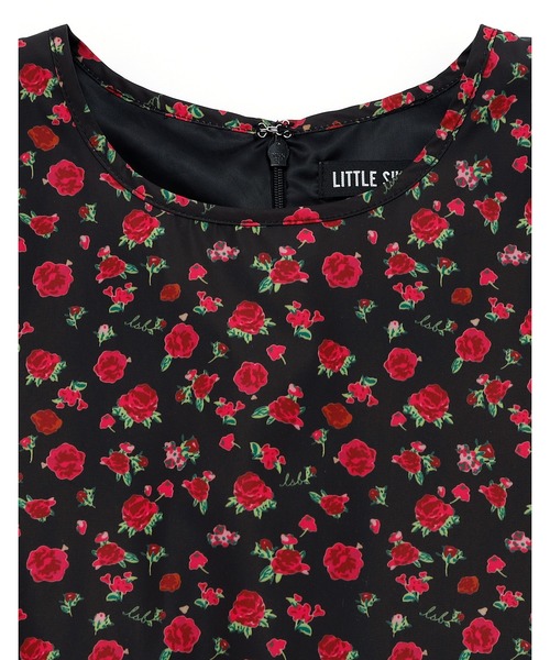Little sunny bite（リトルサニーバイト） ドレス rose nylon mini