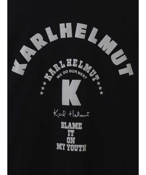 KARL HELMUT⭐︎ロゴ入り長袖シャツ KARL HELMUT⭐︎ロゴ入り長袖シャツ ロゴプリント長袖Tシャツ
