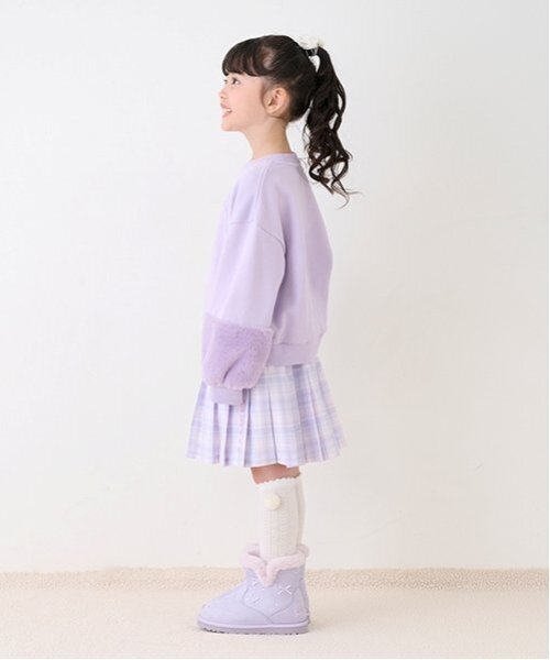 メゾピアノ新品新作タグ付きどうぶつロゴ　ファー袖トレーナー130 楽天市場】メゾピアノ(mezzo piano)どうぶつロゴ ファー袖