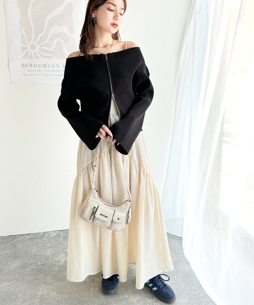 mily bilet カーディガン 「mily bilet」大人の愛されカーデ