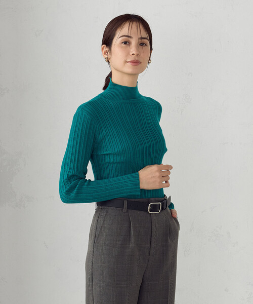 COMME CA ISM（コムサイズム） ニット セーター ベーシック ランダム