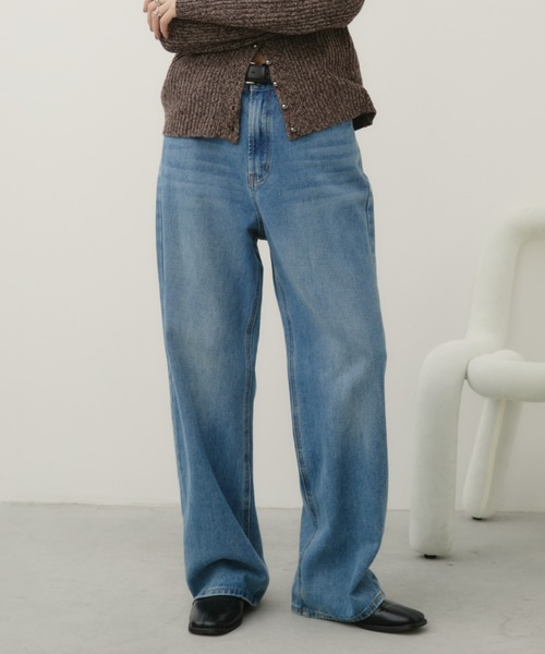 Aunt Marie's（アントマリーズ） ジーンズ デニム デニムパンツ ワイド