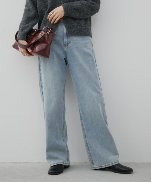 Aunt Marie's（アントマリーズ） ジーンズ デニム デニムパンツ ワイド