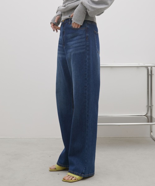 Aunt Marie's（アントマリーズ） ジーンズ デニム デニムパンツ ワイド