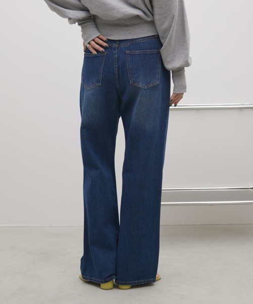 Aunt Marie's（アントマリーズ） ジーンズ デニム デニムパンツ ワイド