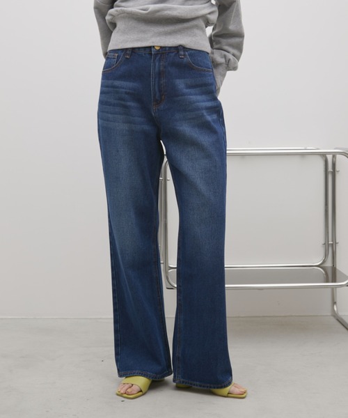 Aunt Marie's（アントマリーズ） ジーンズ デニム デニムパンツ ワイド