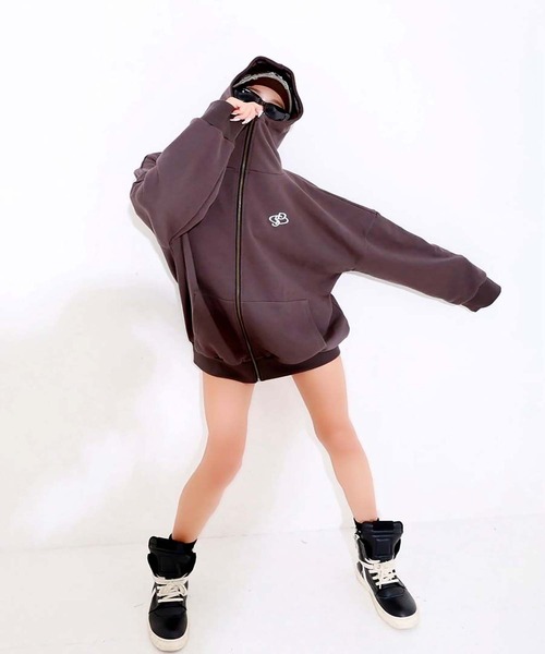 PINKY SHAKE（ピンキーシェイク） パーカー fog hide hoodie