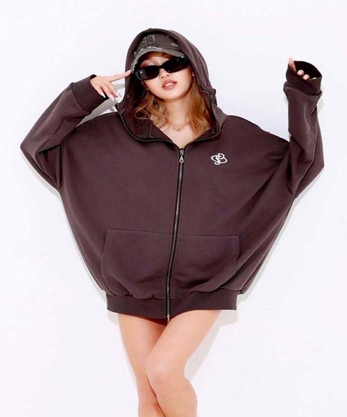 PINKY SHAKE（ピンキーシェイク） パーカー fog hide hoodie