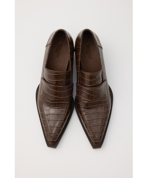 【THROW】POINTED ローファー　ミュール　SLY Mサイズ THROW by SLY ローファー POINTED LOAFER ポインテッド