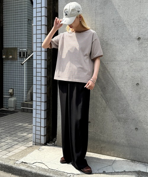 STAR&STRIPE tシャツ 「STAR＆STRIPE」ボーダーリンガーTシャツ
