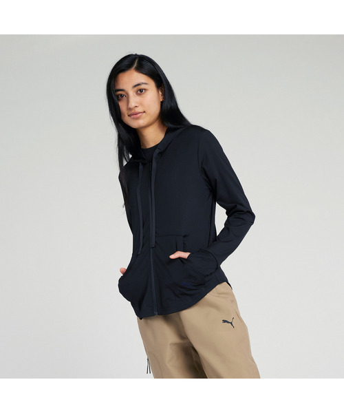 価格は安く PUMA パーカー プーマ ウィメンズ サマー リブ フルジップ ジャケット・アウター