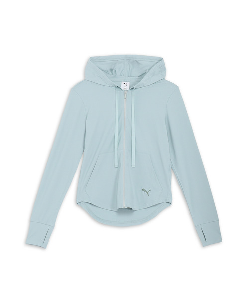 PUMA パーカー プーマ ウィメンズ サマー リブ フルジップ