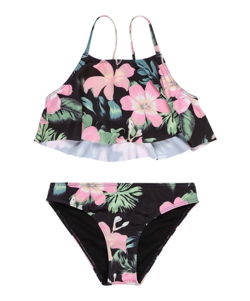 ROXY フラワーパターン ビキニ　セット　ロキシー ROXY 20 ロキシー ビキニ セット TROPICAL FLOWER FRILL 水着