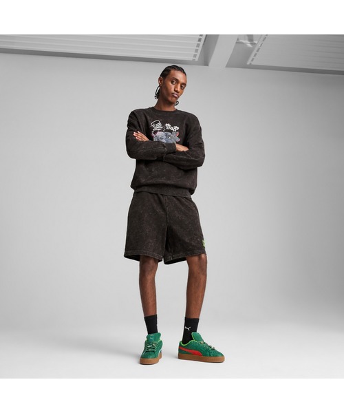 ★PUMA★プーマ フープ x TMNT メンズ リラックス スウェット PUMA トレーナー スウェット プーマ メンズ x TMNT リラックス
