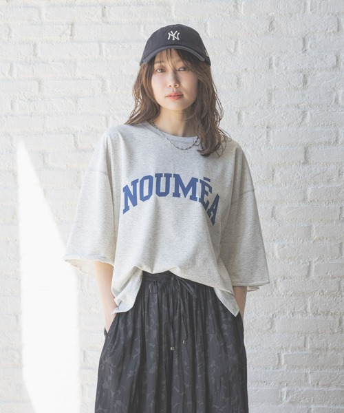 スウェットTシャツ GLOBAL WORK｜乾きやすいスウェットプリント7分袖/289384