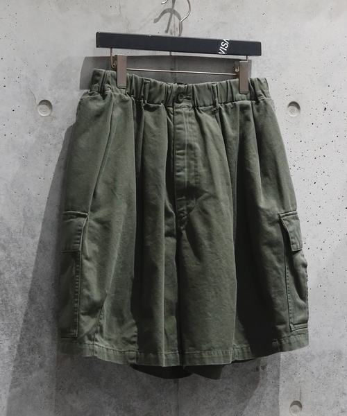 is-ness（イズネス） ワイドパンツ パンツ BALLOON EZ CARGO SHORTS