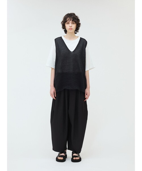 tシャツ mizuiro ind パンチングワイドT レディース mizuiroind tシャツ mizuiro ind パンチングワイドT レディース