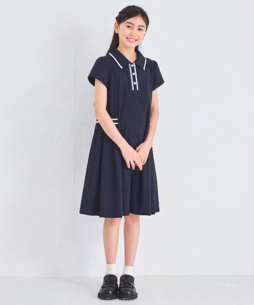 ワンピース meg3kidsmam CHOPIN ワンピース 「ジュニア」COOLMAXラインワンピース キッズ