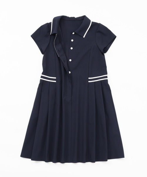 ワンピース meg3kidsmam MIKI HOUSE ワンピース セーラーカラー半袖ワンピース キッズ