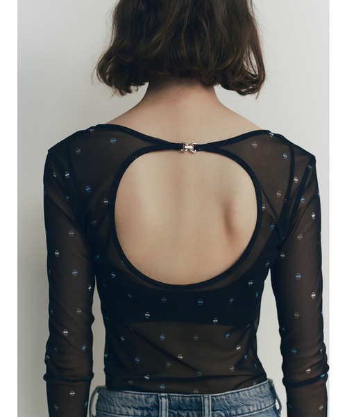 tシャツ Tiny Swan Printed Sheer Top レディース tシャツ Tiny Swan Printed Sheer Top レデ | JChereヤフー
