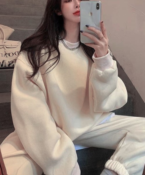 gossip!ロサンゼルス セットアップ ゆったり セットアップ スウェット