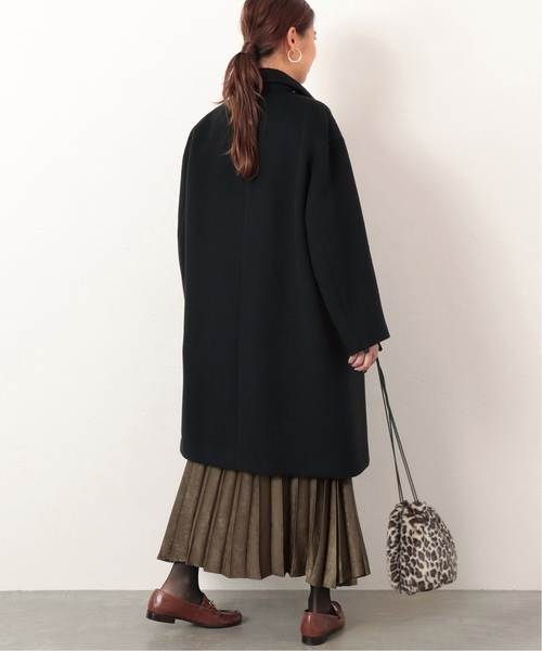 「JOURNAL STANDARD relume」 ピーコート 36 ブラウン レディース_画像9