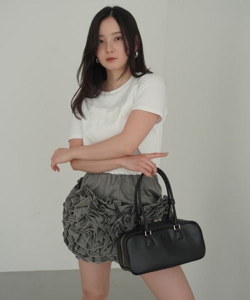 EIMY ISTOIRE（エイミーイストワール） スカート フラワーモチーフミニ