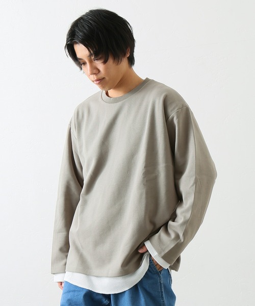 「JOURNAL STANDARD」 長袖Tシャツ SMALL グレー メンズ