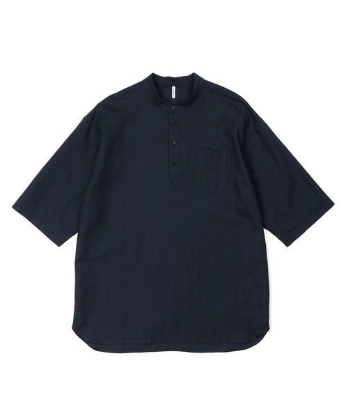 トップス SUBLATIONS  BAND COLLAR SHIRT .003 SUBLATIONS BAND COLLAR SHIRT .003 - メルカリ