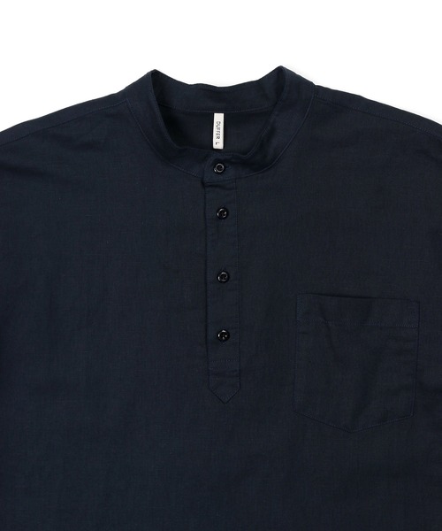 トップス SUBLATIONS  BAND COLLAR SHIRT .003 SUBLATIONS BAND COLLAR SHIRT .003 - メルカリ
