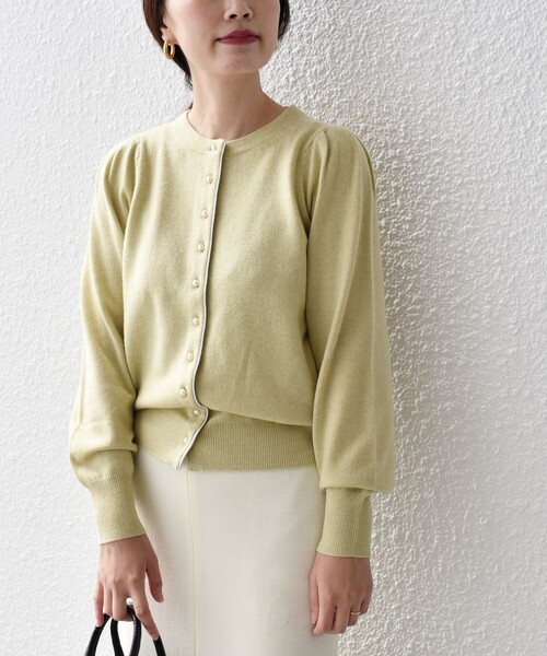 「SHIPS」 ニットカーディガン ONE SIZE ブラック レディース_画像5