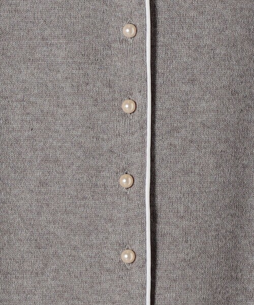 「SHIPS」 ニットカーディガン ONE SIZE ブラック レディース_画像7