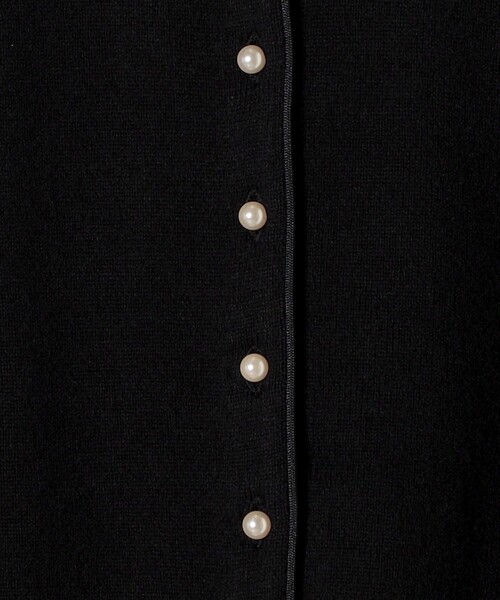 「SHIPS」 ニットカーディガン ONE SIZE ブラック レディース_画像9