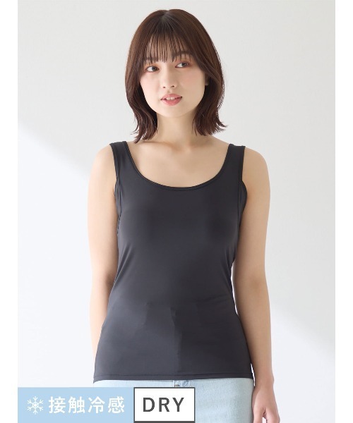 tシャツ チュールタンクパット付きキャミ SET レディース wft06291_5.jpg