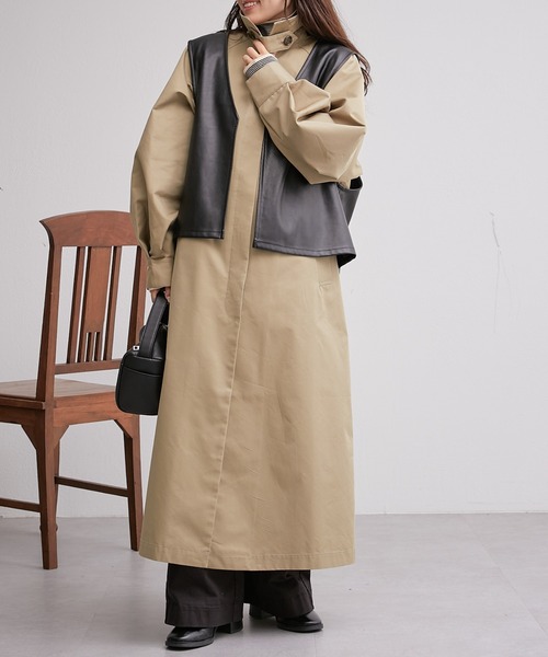 CIAOPANIC TYPY（チャオパニックティピー） ステンカラーコート ONE